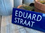 Email straatnaambord.Eduard van Beinumstraat, Antiek en Kunst, Antiek | Emaille, Ophalen of Verzenden