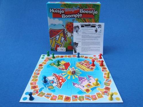 Huisje boompje beestje nr. 255-02, Hobby en Vrije tijd, Gezelschapsspellen | Bordspellen, Zo goed als nieuw, Ophalen of Verzenden