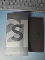 Samsung Galaxy S21 Ultra, Gebruikt, Zwart, Touchscreen, Ophalen of Verzenden