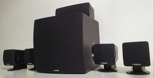 Surround set Yamaha met Actieve Subwoofer (100Watt), Audio, Tv en Foto, Luidsprekers, Gebruikt, Complete surroundset, Overige merken