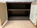 Metalen kast met twee deuren, Ophalen, Gebruikt