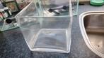 Te koop 10 glazen bakken van 20x20x20., Ophalen, Leeg aquarium