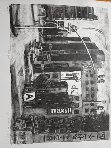 Litho New York - Jeroen Hermkens (1997) beschikbaar voor biedingen