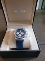 Jacob Zech Florence horloge t.w.v € 399 NIEUW!, Blauw, Nieuw, Ophalen of Verzenden, Waterdicht