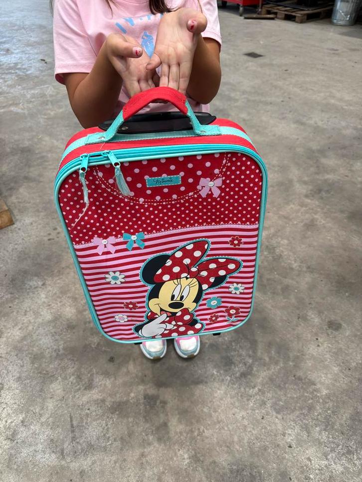 Mini Mouse Kinderkoffer - Vrolijk op Reis!, Kinderen en Baby's, Overige Kinderen en Baby's, Gebruikt, Ophalen of Verzenden