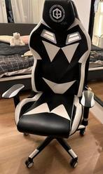 bureau stoel / gaming chair zwart wit hjh, Wit, Zo goed als nieuw, Ophalen