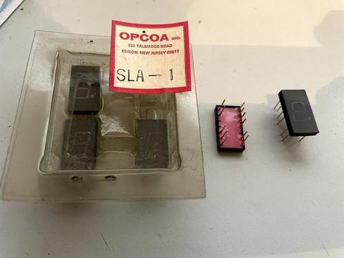 5x OPCOA 7 segment display SLA-1, Hobby en Vrije tijd, Elektronica-componenten, Nieuw, Ophalen of Verzenden