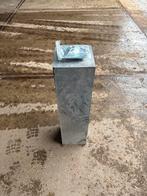 Betonpoer 15x15x59 met stelplaat, Ophalen of Verzenden, Nieuw, Overige materialen, 200 cm of meer