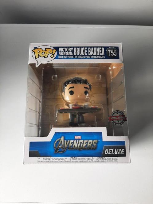 Marvel Funko Pop! #755 - Victory Shawarma Bruce Banner, Verzamelen, Poppetjes en Figuurtjes, Nieuw, Ophalen of Verzenden