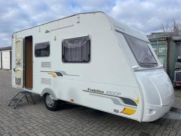 Sterckeman Evolution 450 CP 2008; treinzit queensbed tent beschikbaar voor biedingen