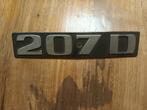 Embleem Mercedes 207D, Auto-onderdelen, Klein materiaal, Ophalen of Verzenden