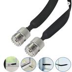 Coax Raam / Deur Doorvoer PL259 femlale 2 stuks 40CM, Verzenden, Nieuw, Antenne