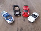 x4 Groot Metaal Autos, Porsche, VW, Ford en Sports Auto, Ophalen of Verzenden, Gebruikt