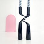 2 vintage Design KANDELAREN Menu Mikaela Dorfel Scandinavië, Gebruikt, 25 tot 50 cm, Zwart, Ophalen of Verzenden