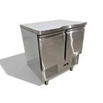 2 Deurs RVS Horeca Koelwerkbank - Koeling / Koelkast, 85 tot 120 cm, 200 liter of meer, Koelwerkbank, 60 cm of meer