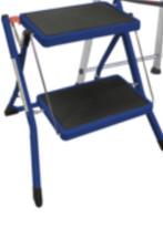 Huishoudtrap twee treden altrex, Doe-het-zelf en Verbouw, Ladders en Trappen, Trap, Ophalen of Verzenden, Zo goed als nieuw, Opvouwbaar of Inschuifbaar