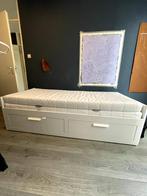 IKEA BRIMNES Sofa Bed with Storage & 2 Mattresses, Ophalen, Zo goed als nieuw, Overige materialen, Scandinavian style