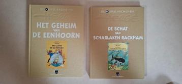 De kuifje archieven boeken beschikbaar voor biedingen