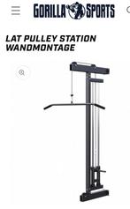 Lat Pulley Wandmontage, Sport en Fitness, Fitnessapparatuur, Ophalen, Gebruikt, Krachtstation, Metaal