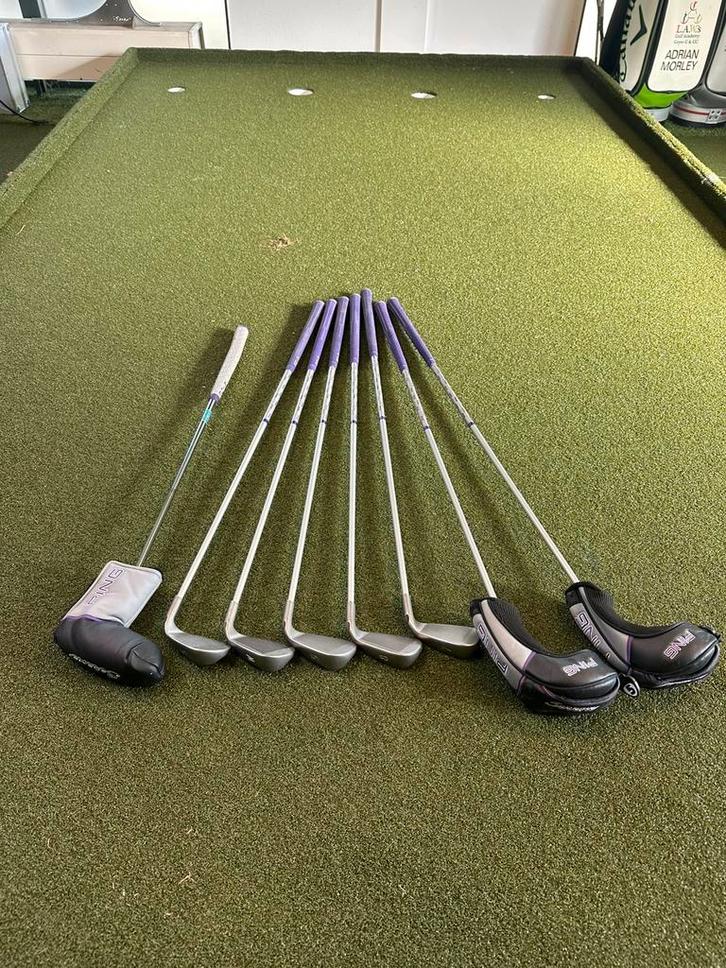Ping Serene dames set (linkshandig!)- proefslaan mogelijk!, Sport en Fitness, Golf, Zo goed als nieuw, Set, Ping, Ophalen of Verzenden