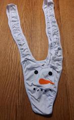 sneeuwpop mankini, Kleding | Heren, Badmode en Zwemkleding, Verzenden, CLEVER-MENMODE, Wit, Overige maten