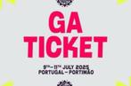 Afronation ticket, Tickets en Kaartjes