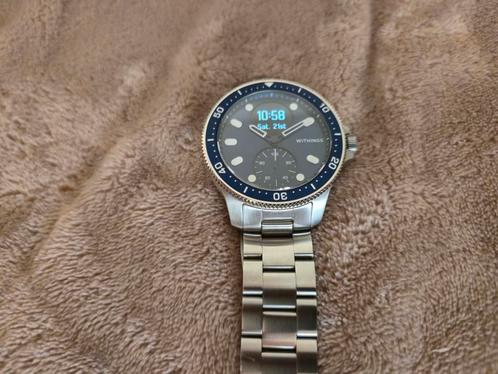 Withings scanwatch horizon met originele doos en accessoires, Sieraden, Tassen en Uiterlijk, Smartwatches, Zo goed als nieuw, Android