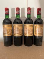 Keldervondst ! 1971 Chateau Ducru-Beaucaillou, 4 flessen, Verzamelen, Wijnen, Frankrijk, Nieuw, Ophalen of Verzenden, Rode wijn