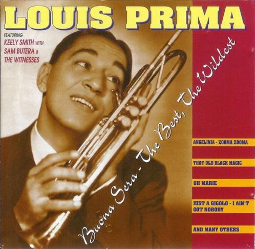 CD - Louis Prima - Buona Sera - The Best, The Wildest, Cd's en Dvd's, Cd's | Instrumentaal, Gebruikt, Ophalen of Verzenden