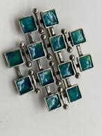 A309 Zeldzame vondst! Uni David Andersen zilveren broche, 4 tot 7 cm, Ophalen of Verzenden, X, Zilver