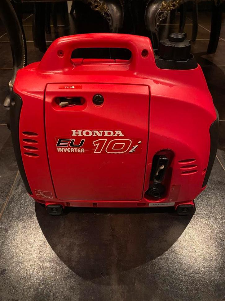 Honda eu10i Aggregaat - Betrouwbaar en Compact, Doe-het-zelf en Verbouw, Aggregaten, Gebruikt, Benzine, Minder dan 5 kVA, Geluidgedempt