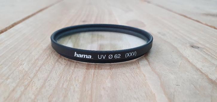 UV Filter / uvfilter - Hama 62mm UV (XXV) ultra violet, Audio, Tv en Foto, Fotografie | Filters, UV-filter, 60 tot 70 mm, Hama