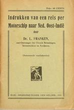 Dr. L.Franken - Indrukken van een reis per Motorschip, Ophalen of Verzenden