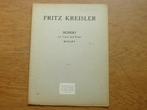 FRITZ KREISLER - RONDO VOOR VIOOL EN PIANO, Gebruikt, Ophalen of Verzenden, Artiest of Componist, Klassiek