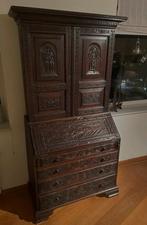 Antieke Britse secretaire +-1840, Antiek en Kunst, Ophalen