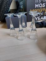 5 borrelglaasjes borrel glaasjes shotglaasjes, Ophalen of Verzenden, Zo goed als nieuw, Borrel- of Shotglas