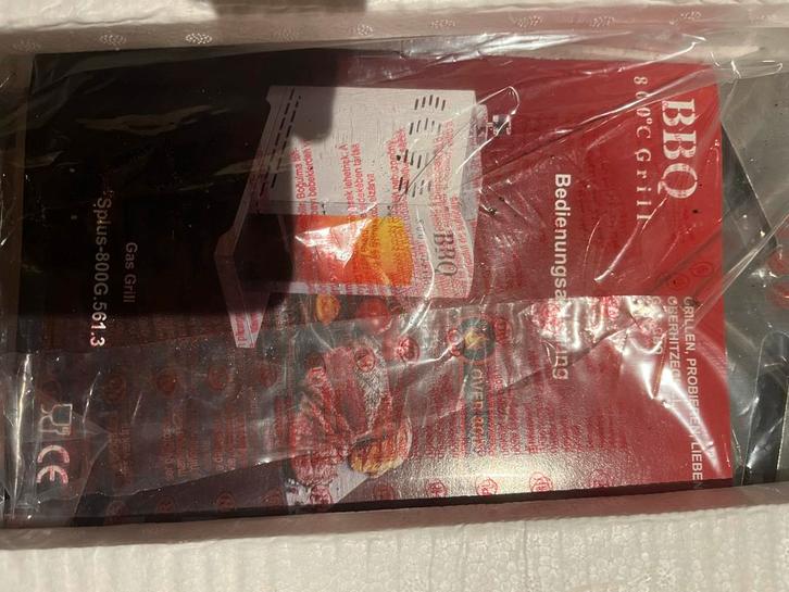 Bbq beefer gas grill tot 800 gr., Tuin en Terras, Gasbarbecues, Nieuw, Ophalen