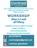 Workshop Glas in Lood of Tiffany, Hobby en Vrije tijd, Knutselen, Ophalen of Verzenden, Nieuw, Materiaal