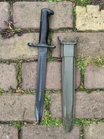 Amerikaanse M1 garand bajonet, Ophalen of Verzenden, Landmacht, Amerika, Mes of Dolk