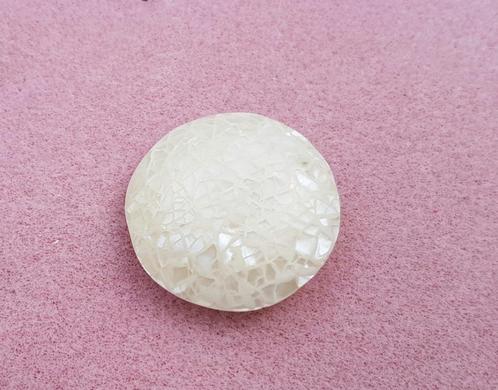 Schelp Parelmoer Wit Creme of Zwart Kraal (Rond en plat), Hobby en Vrije tijd, Kralen en Sieraden maken, Nieuw, Kraal, Ophalen of Verzenden
