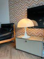 Vintage 60s Mushroom Lamp - Panton/Poulsson Stijl, Ophalen of Verzenden, Gebruikt, Kunststof, Minder dan 100 cm