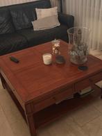 Mooie Salontafel met Laden en Uitschuifkleppen, Ophalen, Gebruikt, 100 tot 150 cm, Minder dan 50 cm