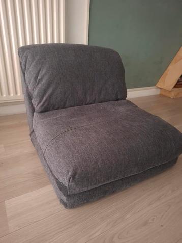 JYSK Slaapfauteuil VEGGER grijze stof 