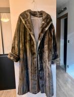 Winter mantel Sirbain imitatie bont M, Kleding | Dames, Jassen | Winter, Verzenden, Zo goed als nieuw, Maat 38/40 (M), Bruin