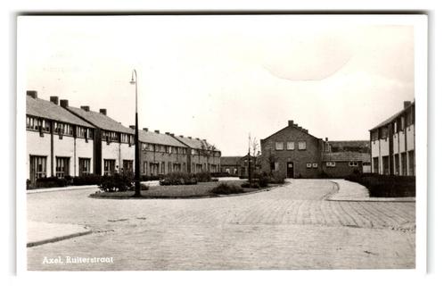 Axel, Ruiterstraat, Verzamelen, Ansichtkaarten | Nederland, Gelopen, Zeeland, 1940 tot 1960, Verzenden