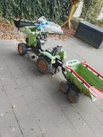 Traptractor Claas met aanhanger, Ophalen, Gebruikt, Trapvoertuig