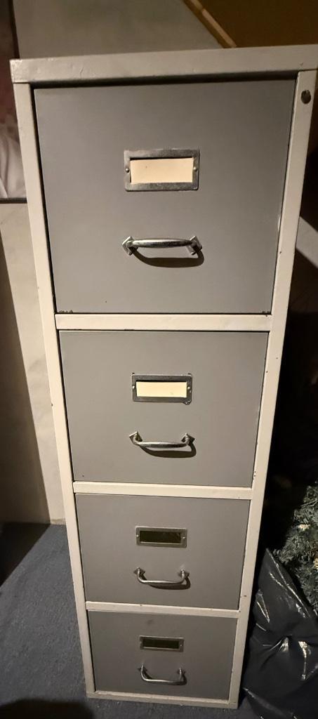 Archiefkast met 4 laden, Huis en Inrichting, Kasten | Roldeurkasten en Archiefkasten, Gebruikt, 100 tot 150 cm, Minder dan 50 cm