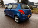 Suzuki Swift 1.3 3D 2007 Blauw, Auto's, Stof, Swift, Handgeschakeld, 1000 kg