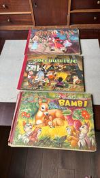 Bambi - Sneeuwwitje en Peter Pan plaatjesboeken, Ophalen of Verzenden, Gelezen