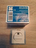 Jung AS500 3 standenschakelaar wit, Doe-het-zelf en Verbouw, Ventilatie en Afzuiging, Ophalen of Verzenden, Nieuw, Afzuiger